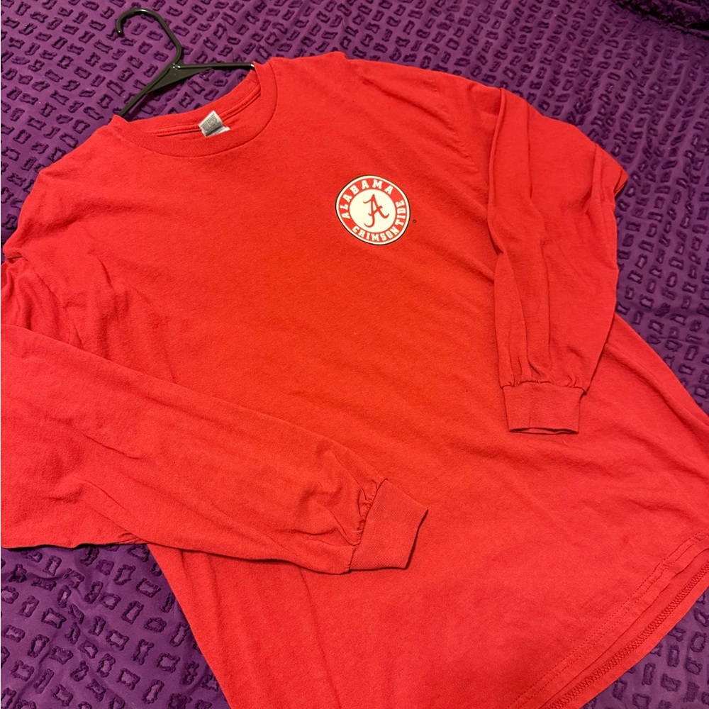 Crimson Tide Red Long Sleeve Tee